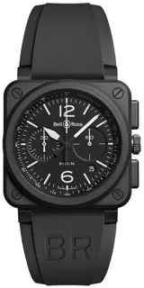 Bell & Ross Instruments BR0394-BL-CE Ceramic Black