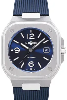 Bell & Ross BR 05 BLUE STEEL BR05A-BLU-ST/SRB Stainless steel Blue