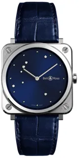 Bell & Ross BR S BLUE DIAMOND EAGLE BRS-EA-ST/SCR Stainless steel Blue