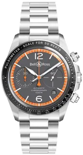 Bell & Ross BR V2-94 BRV294-ORA-ST/SST 41mm Stainless steel Gray