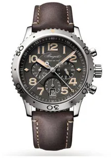 Breguet Type XXI Flyback 3817ST/ZL/3ZU Stainless steel Gray