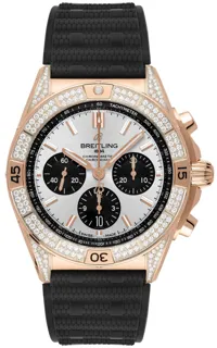 Breitling Chronomat RB0134721G1S2 Rose gold Silver