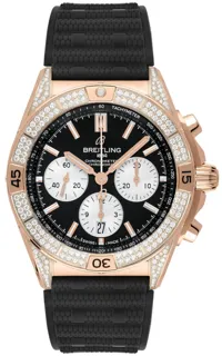 Breitling Chronomat B01 RB0134721B1S2 Rose gold Black