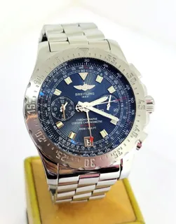 Breitling Skyracer A27362 44mm Stainless steel Blue