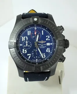 Breitling Avenger V13375 48mm Black DLC Blue