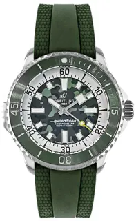 Breitling superoc E10379D31L1S1 Stainless steel Green