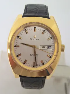 Bulova Yellow gold White