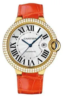 Cartier Ballon Bleu WE900751 18k yellow gold White