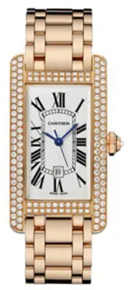 Cartier Tank Américaine WB710003 18k rose gold Silver