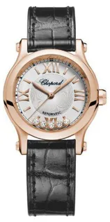 Chopard Happy Sport 274893-5011 18k rose gold White