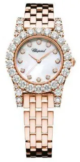 Chopard L'Heure du Diamant 10A377-5001 Rose gold White