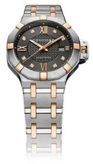 Concord Saratoga 0320432 31mm Rose gold and Stainless steel Gray