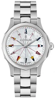 Corum ADMIRAL'S CUP LEGEND 020.201.20/V200 PN22 38mm Stainless steel White