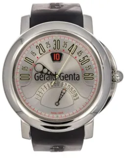 Gérald Genta Arena Bi-Retro BSP.10.124.LN.BD 45mm Stainless steel Silver