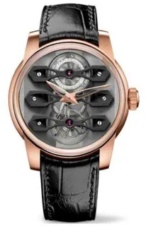 Girard-Perregaux Three Bridges Neo-Tourbillon 99270-52-000-BA6A 18k rose gold Gray