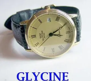 Glycine 3511 18k yellow gold Golden