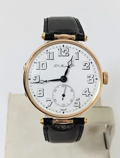 H. Moser & Cie. 14k rose gold White