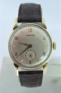 Hamilton KIRK 14k yellow gold White