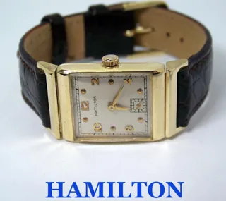 Hamilton 14k yellow gold White