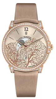 Harry Winston Midnight MIDQMP39RR001 18k rose gold Golden