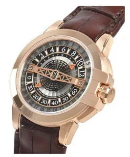 Harry Winston Ocean Retrograde OCEAHR42RR001 Yellow gold Black