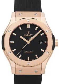 Hublot Classic Fusion 45, 42, 38, 33  542.NO.1181.RX Rose gold Black