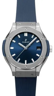 Hublot Classic 581.NX.7170.RX Titanium Blue