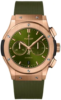 Hublot Classic 541.OX.8980.RX Rose gold Green