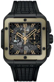 Hublot Square Bang 821.CM.0130.RX 42mm Ceramic Skeletonized