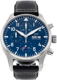 IWC Pilot IW3780-03 Stainless steel Blue