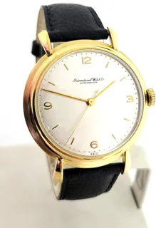 IWC 18k yellow gold White