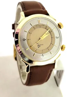 Jaeger-LeCoultre Memovox Yellow gold and Stainless steel White