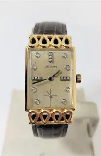 Jaeger-LeCoultre 18k yellow gold White