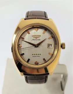 Longines 5 Star Admiral Yellow gold White