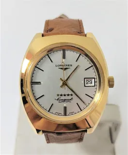 Longines Conquest Yellow gold White