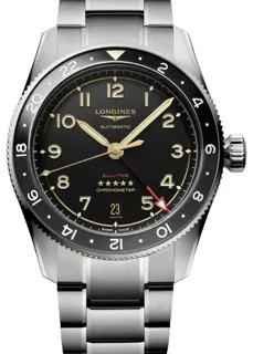 Longines Spirit L3.802.1.53.6 39mm Titanium Black