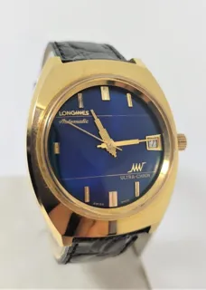 Longines Ultra-Chron Yellow gold Blue