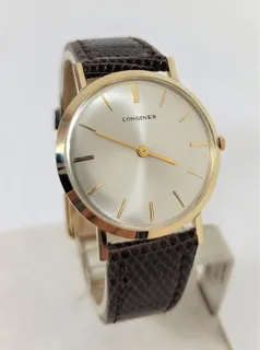 Longines R6073 14k yellow gold White