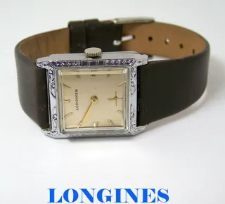 Longines Chrome plated White