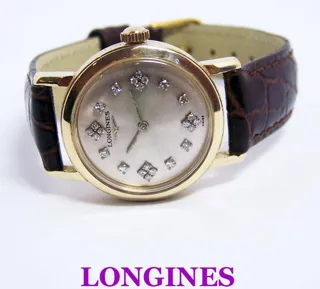 Longines 14k yellow gold White