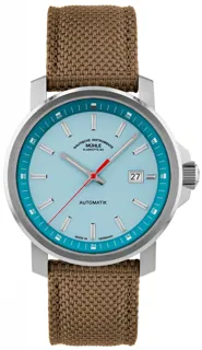 Mühle Glashütte 29er Big M1-25-39-CB-III Stainless steel Blue