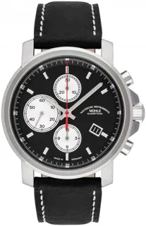 Mühle Glashütte 29er Chronograph M1-25-43-LB Stainless steel Black