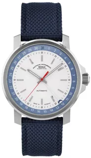 Mühle Glashütte 29er Zeigerdatum M1-25-32-CB-I Stainless steel White