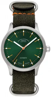 Mühle Glashütte Panova Gru00fcn M1-40-76-NB-II Stainless steel Green