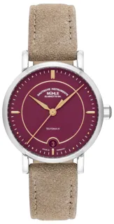 Mühle Glashütte Teutonia IV Lady M1-44-59-LB-VII Stainless steel Red