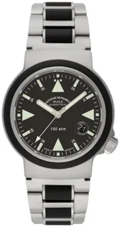 Mühle Glashütte S.A.R. M1-41-03-MB Stainless steel and Rubber Black