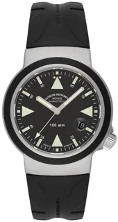 Mühle Glashütte S.A.R. Rescue-Timer M1-41-03-KB Stainless steel and Rubber Black