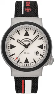 Mühle Glashütte S.A.R. Rescue-Timer M1-41-08-CB Stainless steel White