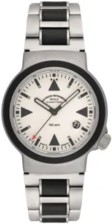 Mühle Glashütte S.A.R. Rescue-Timer M1-41-08-MB Stainless steel White