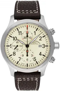 Mühle Glashütte Terrasport I M1-37-77-LB 44mm Stainless steel Beige